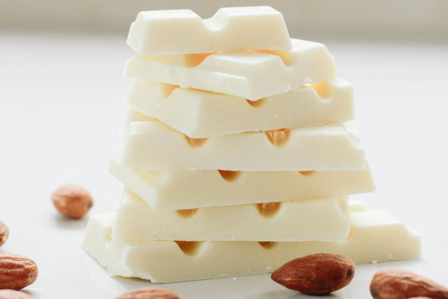 Stack of White Chocolate