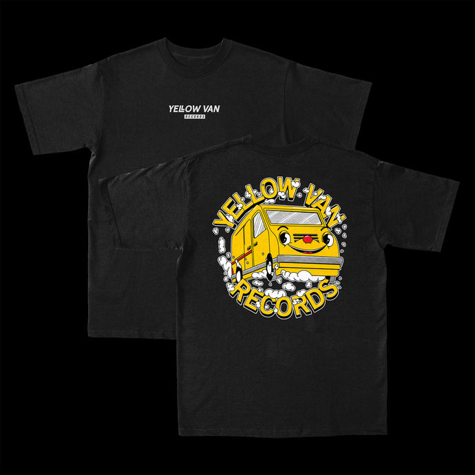 black and yellow van shirt