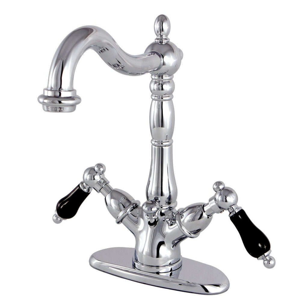 Duchess Two Handle 3 Hole Bathroom Faucet W Porcelain Lever And
