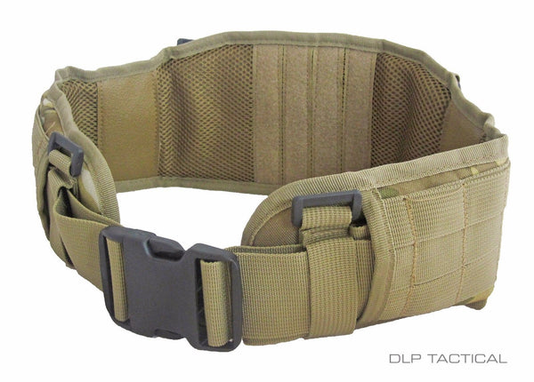 DLP Tactical MOLLE Battle Belt with Suspenders