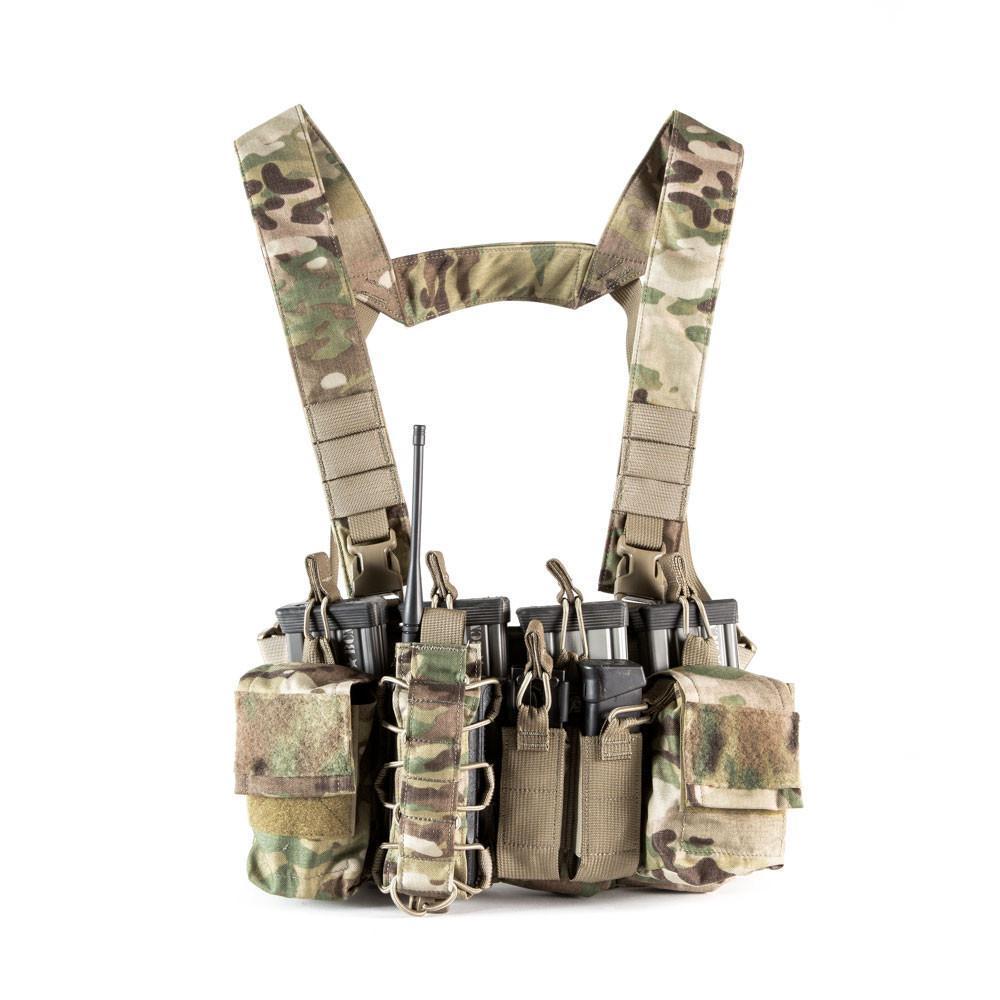 D3 Universal Chest Rig with 223 / 308 pouches – DLP Tactical
