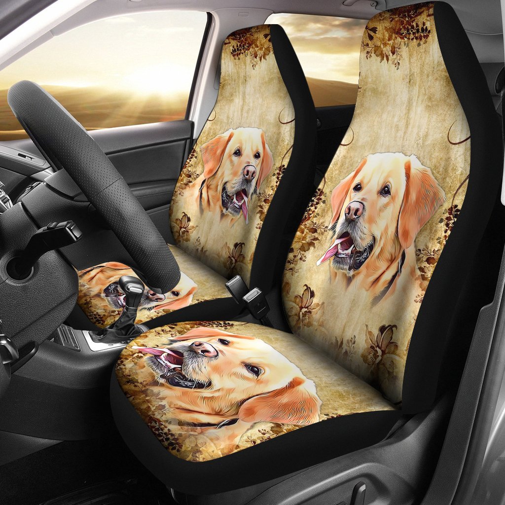 dog print car seat covers