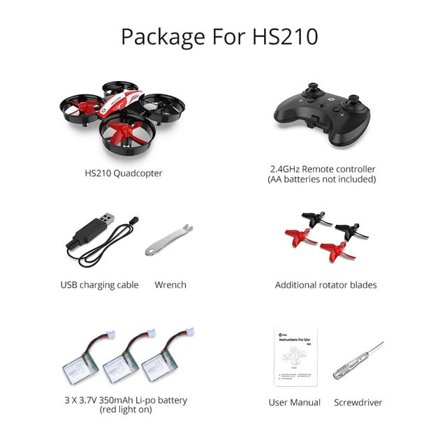 hs210 mini drone