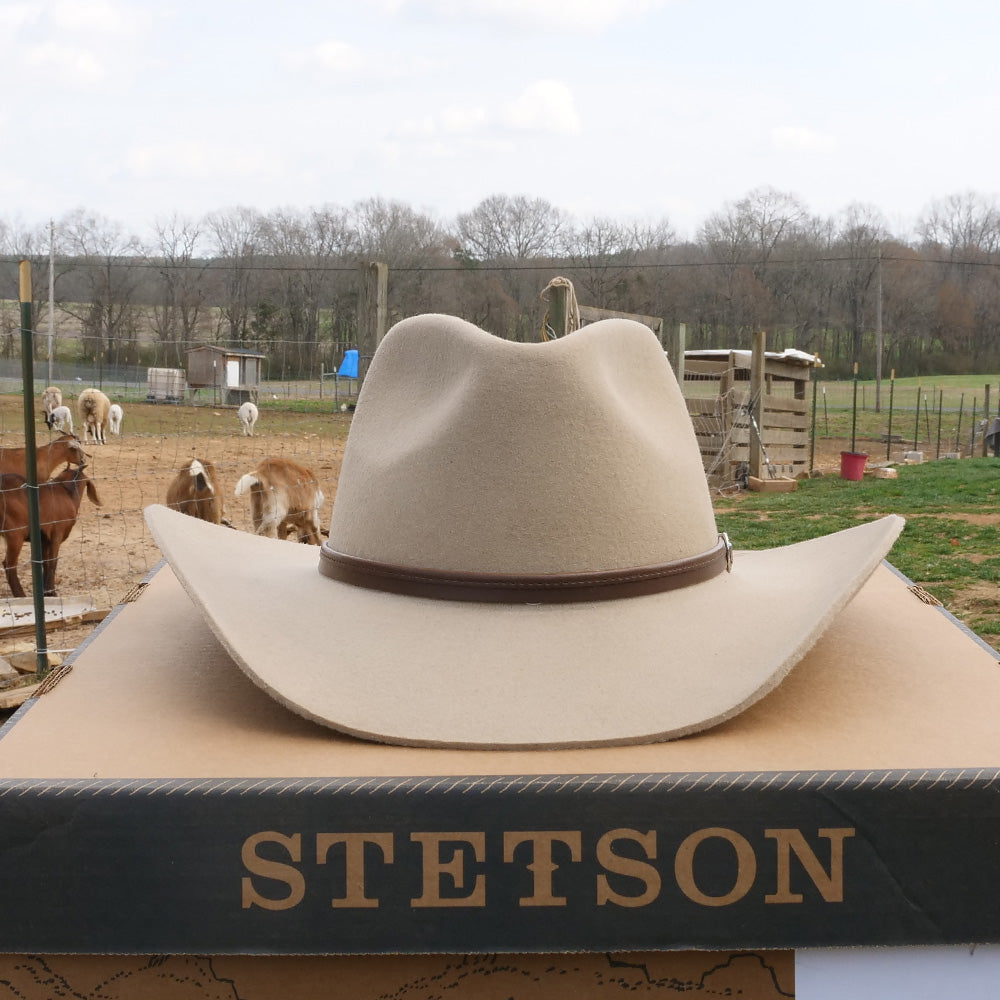 stetson seneca tan 4x cowboy hat