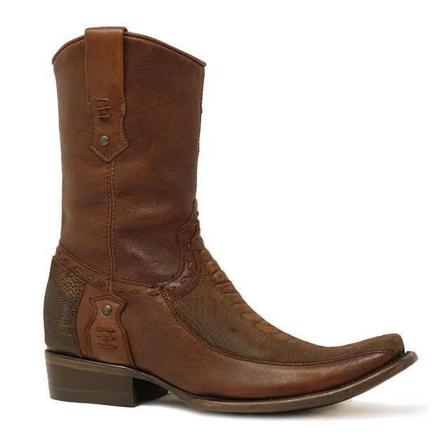 Zipper Cowboy Boot | Cuadra Ostrich Leg Boot – El Potrero Western Wear