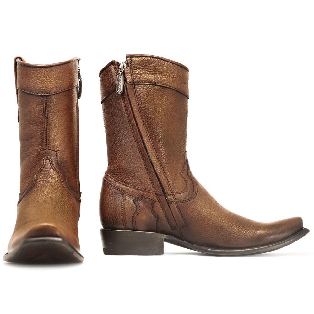 Men's Zipper Cowboy Boots Cuadra – El 