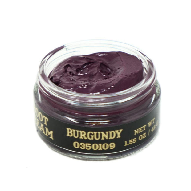 burgundy boot polish