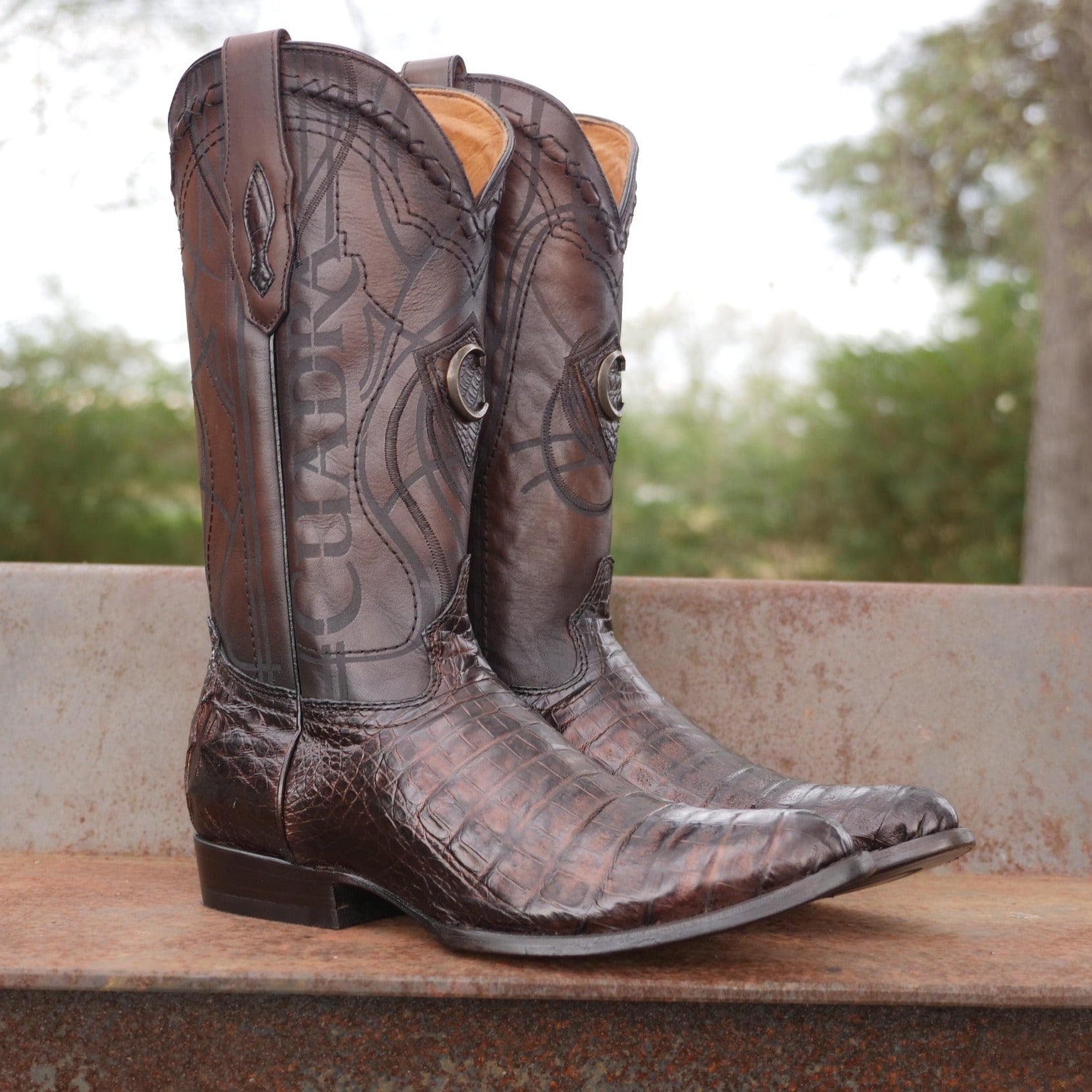 Caiman Boots Round – El Potrero Western Wear