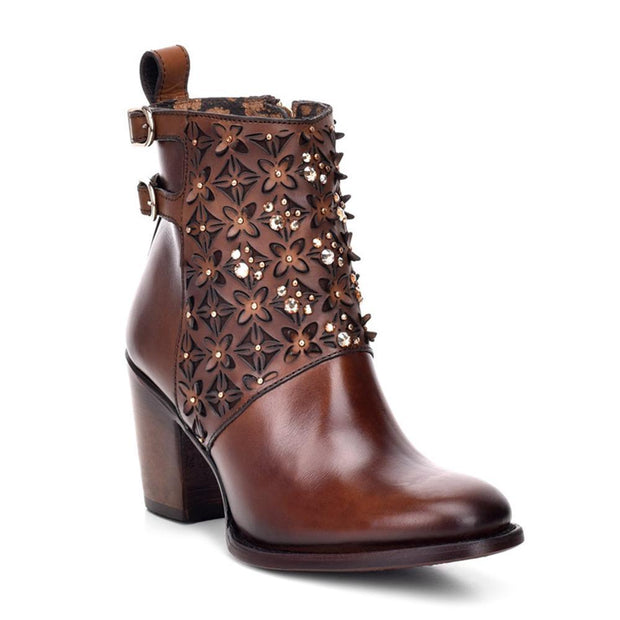 womens leather short boots