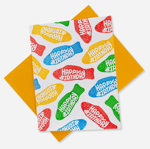Next Chapter Studio risograph greeting cards on the Google Merchandise Store
