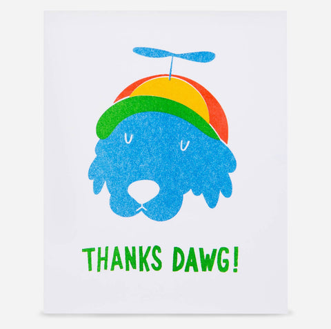 Next Chapter Studio risograph greeting cards on the Google Merchandise Store