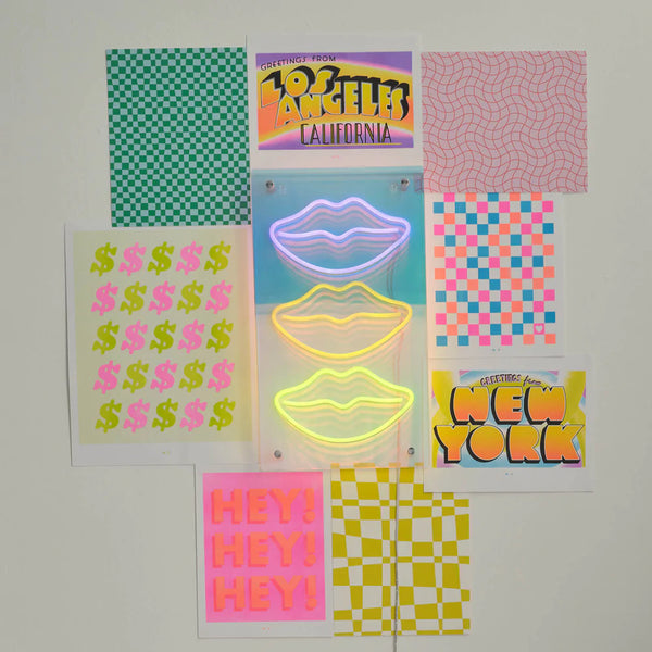 Risograph prints by Next Chapter Studio