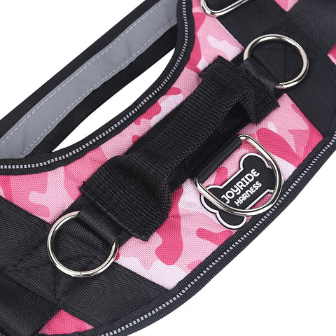 pink camo harness