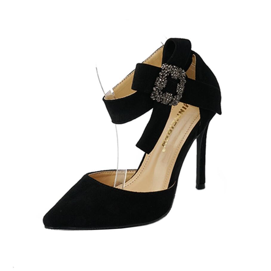 Size 3 Ankle Strap Heels With Bow Tie SS25 - AstarShoes