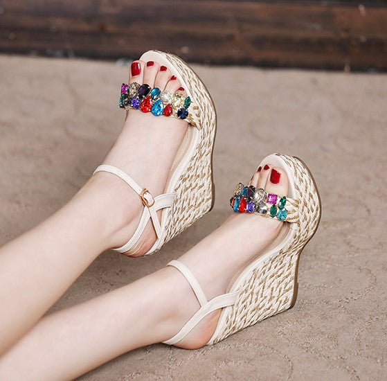 girls wedge sandals