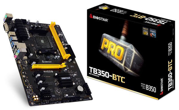 Bitcoin Merch® - B250 LGA 1151 ATX, 12 x USB to PCIE Crypto Mining Mot