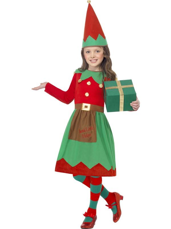 Santas Little Helper Costume | Party Savers | Christmas - Girls Costume