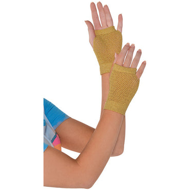 party city fishnet gloves