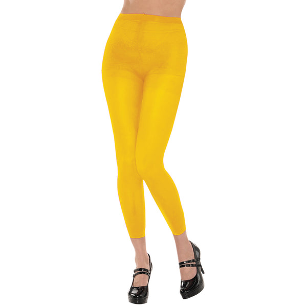 Gold Footless Performance Tights Leggings Style# 1047 We Love Colors