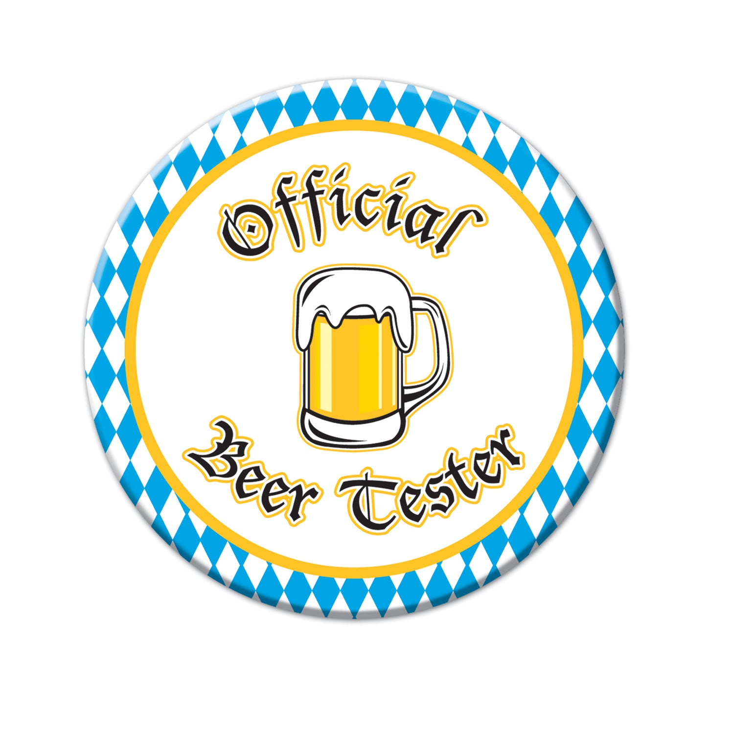 official-beer-tester-button-party-savers