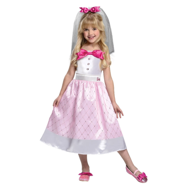 Girls Costume - Barbie Bride | Party Savers | Barbie