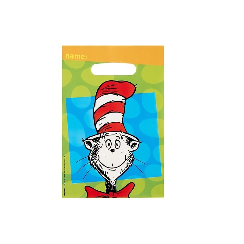 cat in the hat party bags