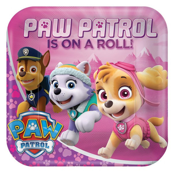 paw-patrol-girl-square-plates-23cm-8pk