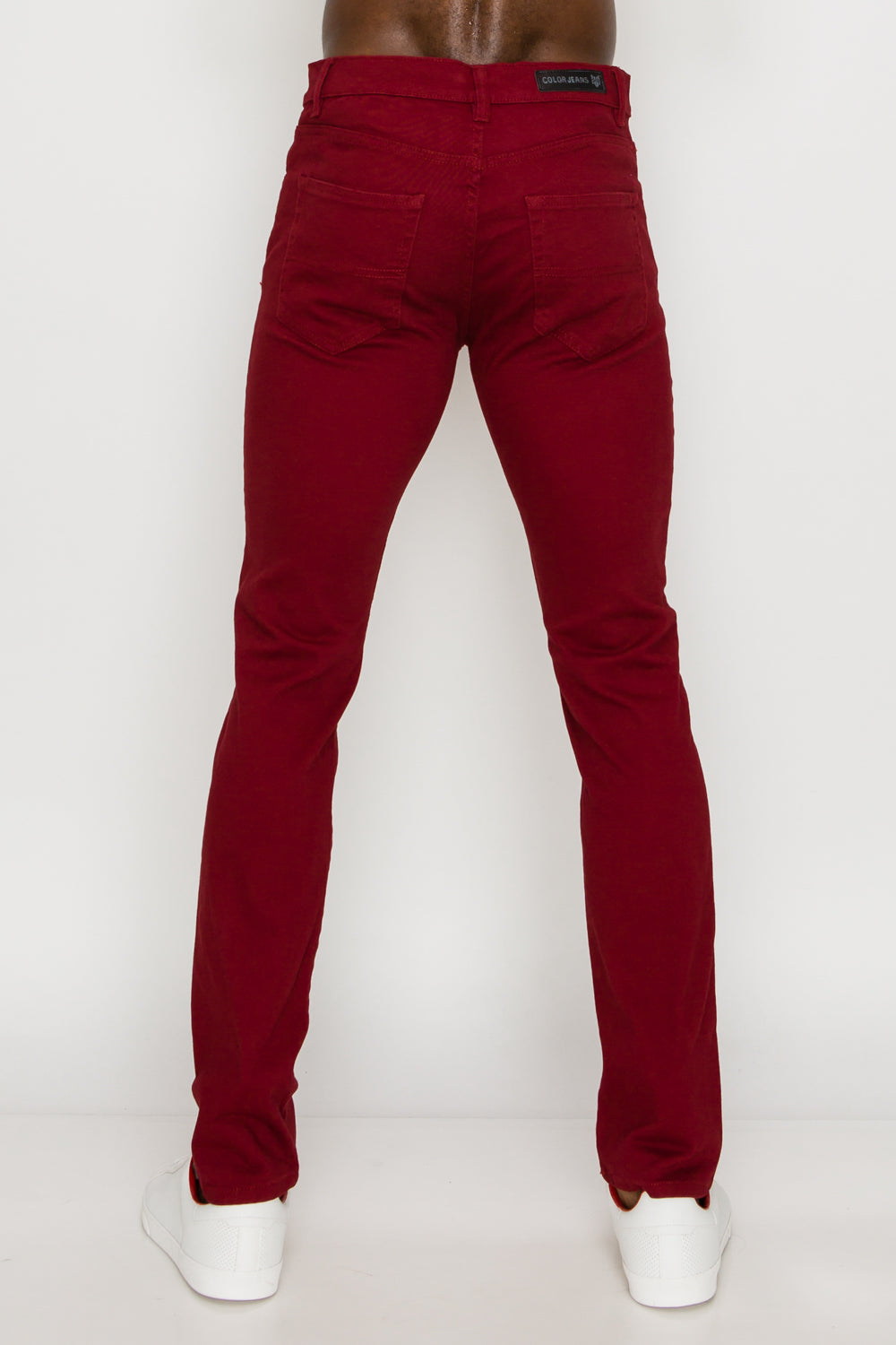 Zinovizo Men's Skinny-fit Red Wine Pants – zinovizo