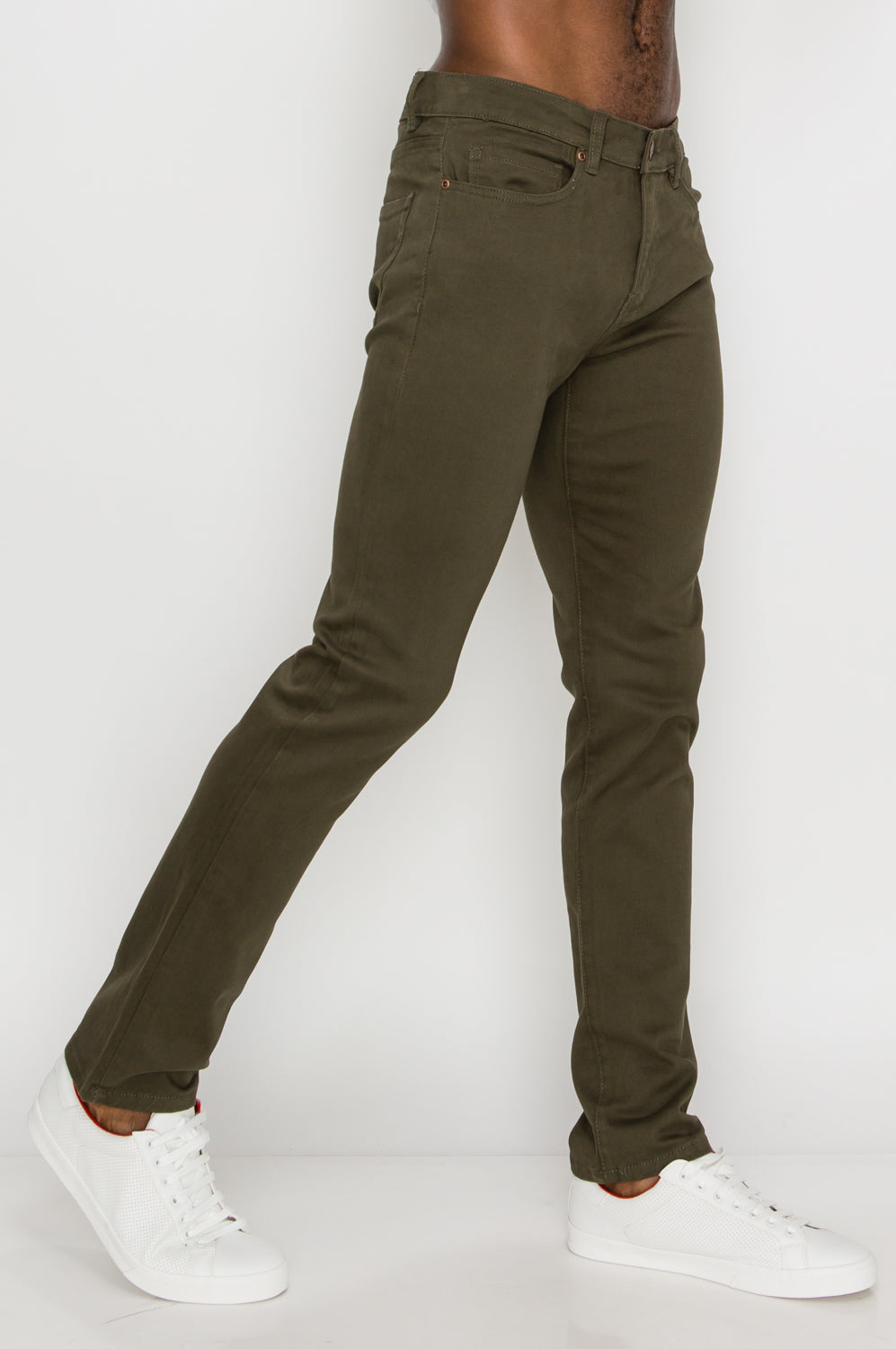 army green jeans mens