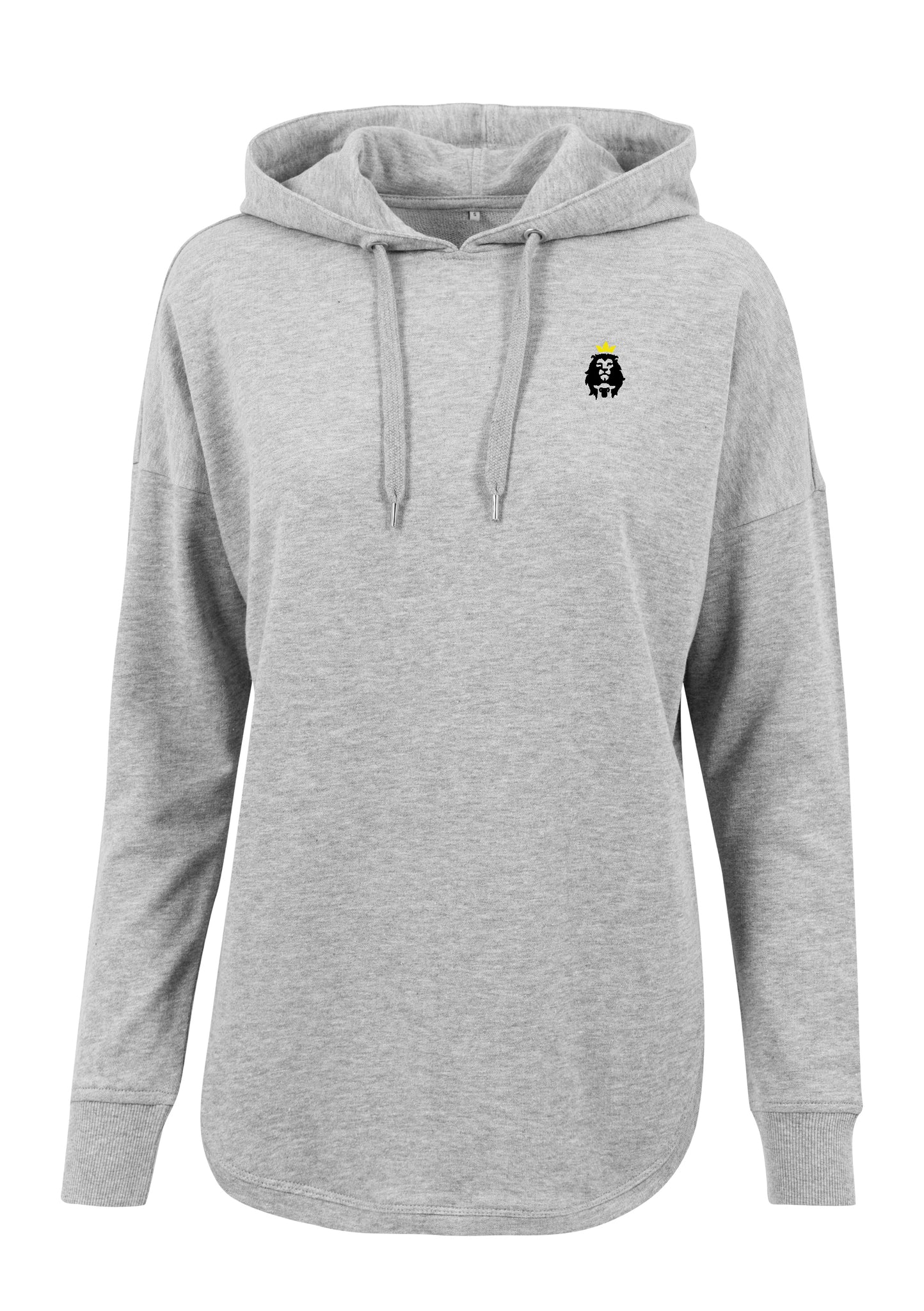 womens grey oversized hoodie