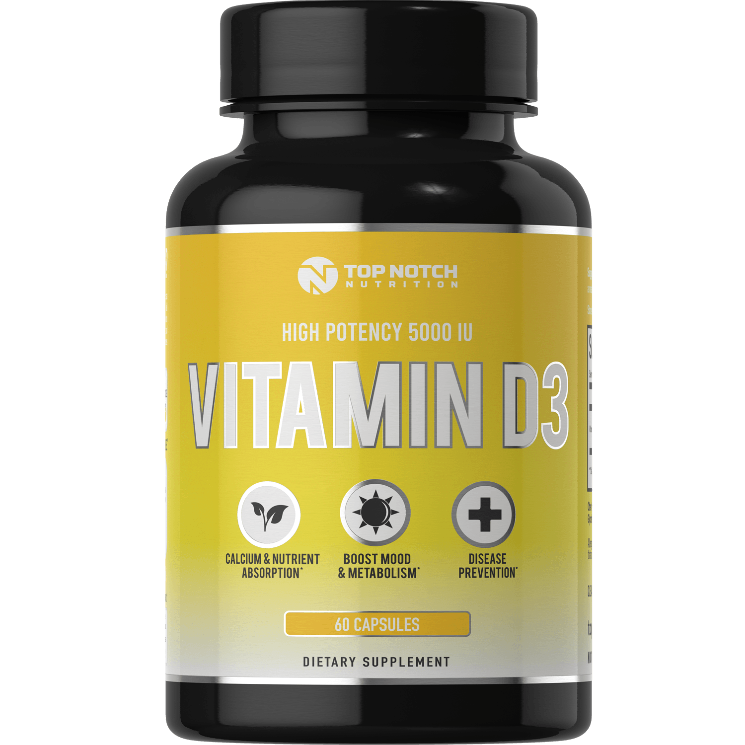 Vitamin D 3 5000 Iu 60 Day Supply