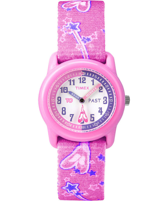 Timex Time Machine 29mm Pink Ballerina Elastic Fabric Kids Watch – DC  Jewellers UK