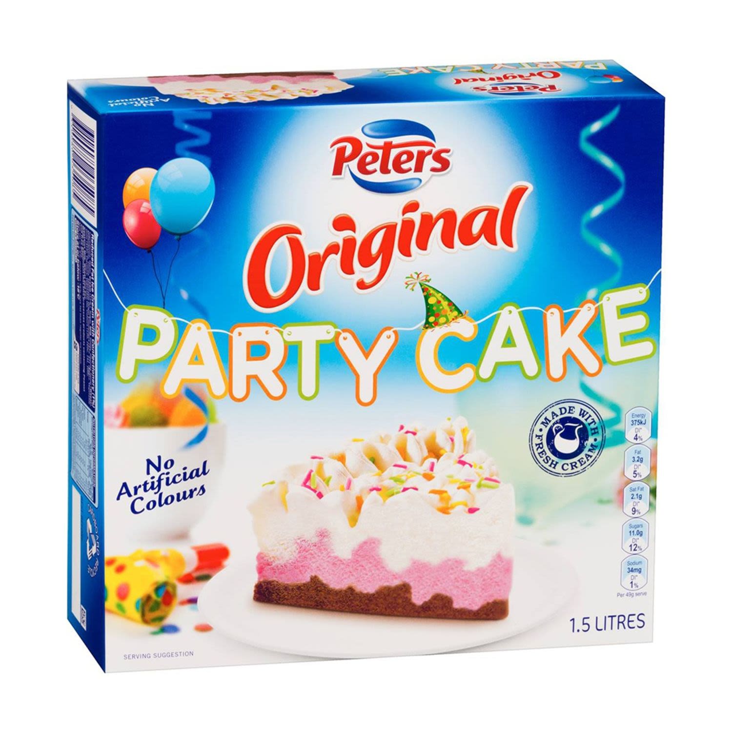 Mcdonald's themed single tier Cake