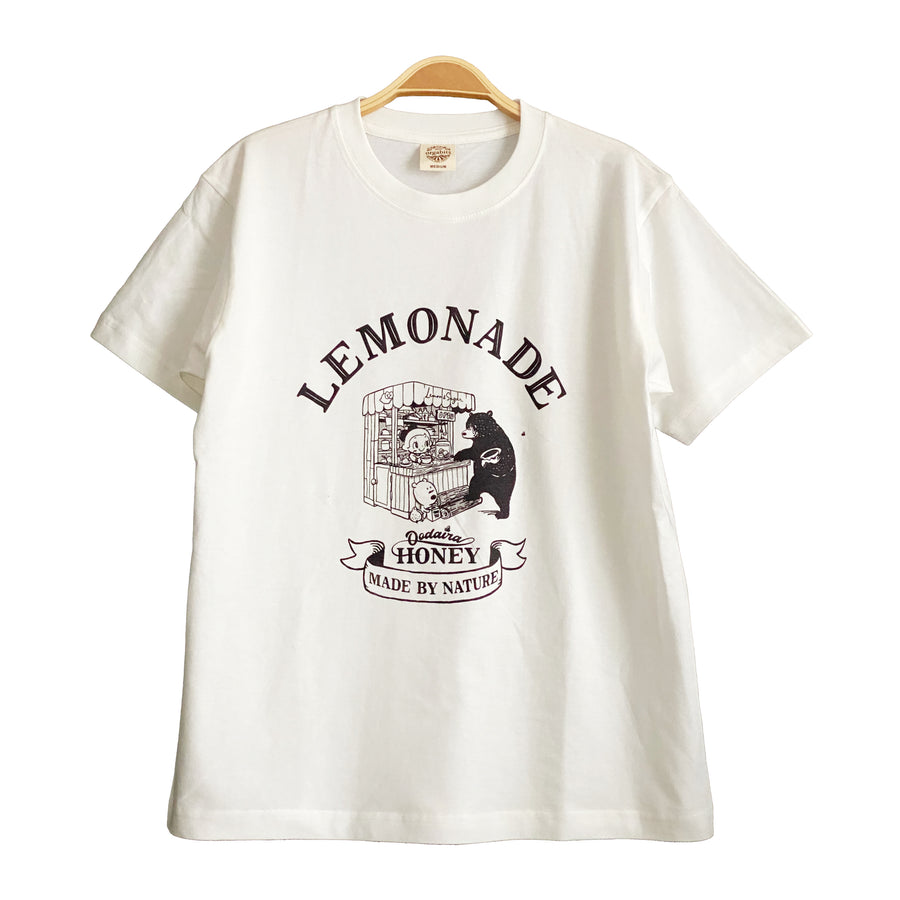 オーガニックコットンTシャツ　Oodaira Honey - レモン＆シュガー