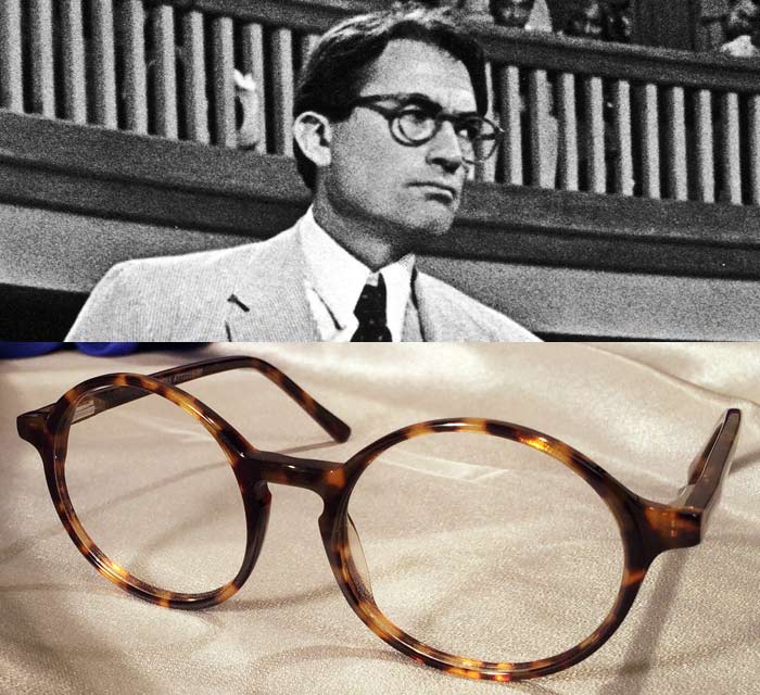 Atticus Finch Tortoiseshell Eyeglasses