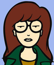 Daria Round Glasses