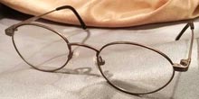 Erudites Metal Oval Shaped Eyeglasses