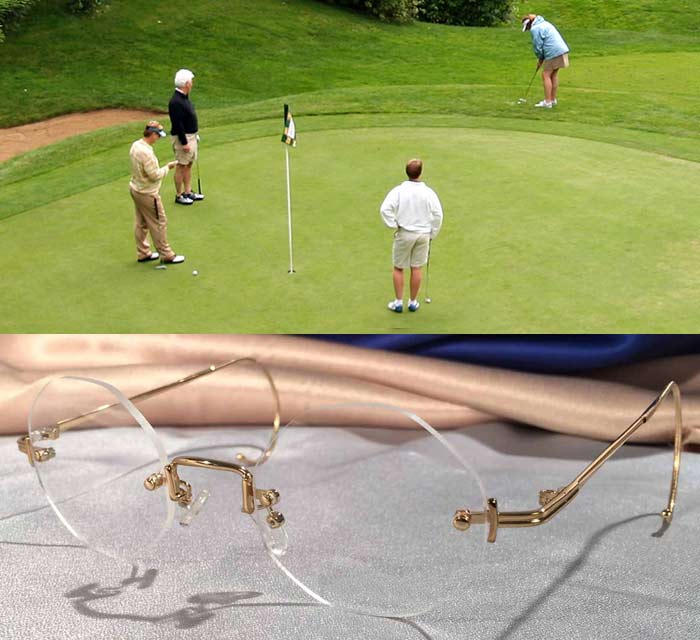 Wrap-Around-Coil-Temples-Rimless-Eyewear-with-Golfers