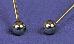 Duolettes Metal Sphere Temples Detail