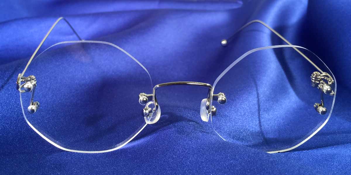 Signature Rimless Jewelry Quality Rimless Eyeglass Frames Focusers
