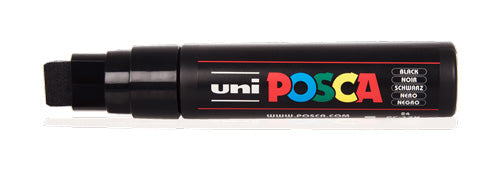 Uni Posca PC-17K Extra Broad Tip Marker - Yellow