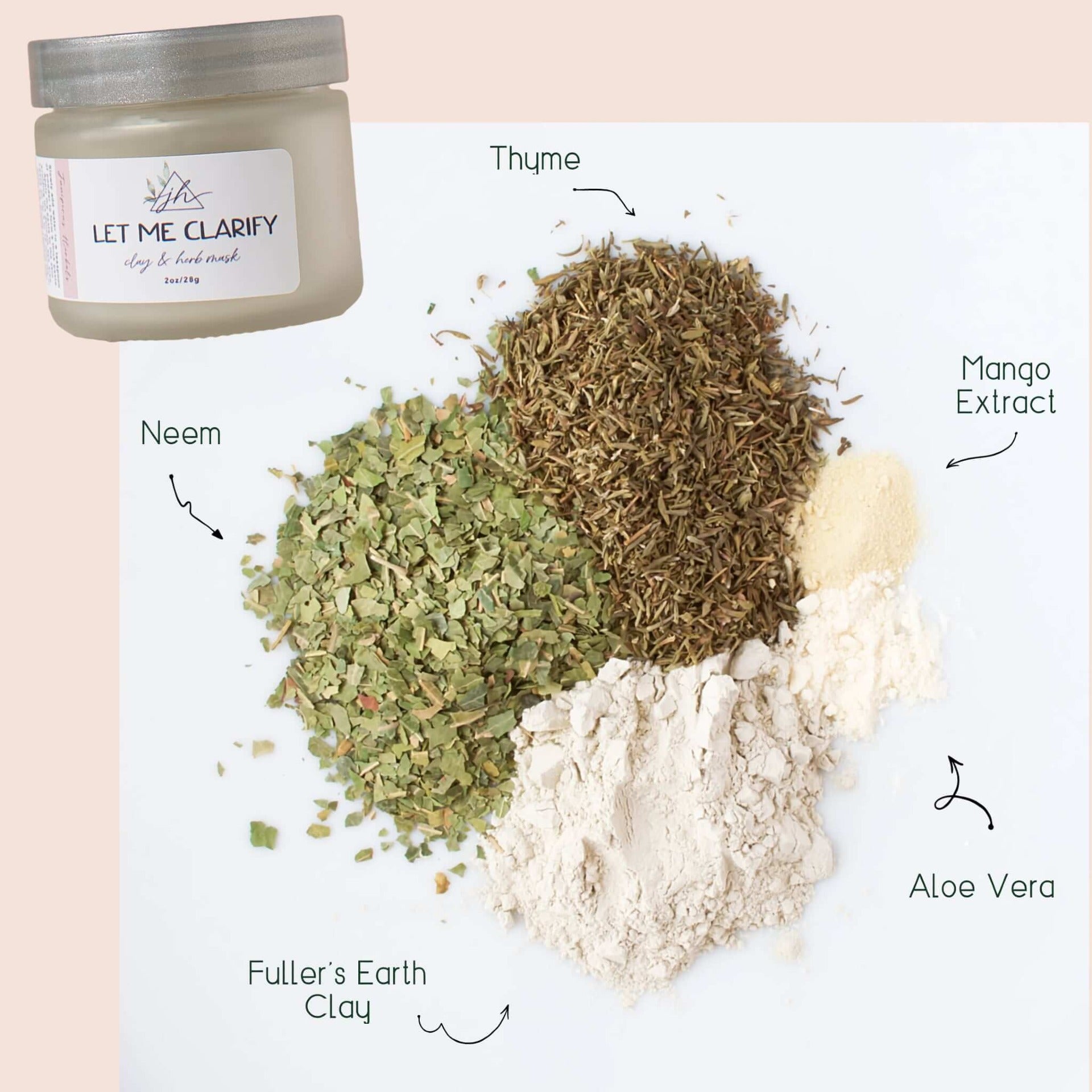 For Clear Radiant Skin Use Juniperus Herbals Let Me Clarify Clay Mask 
