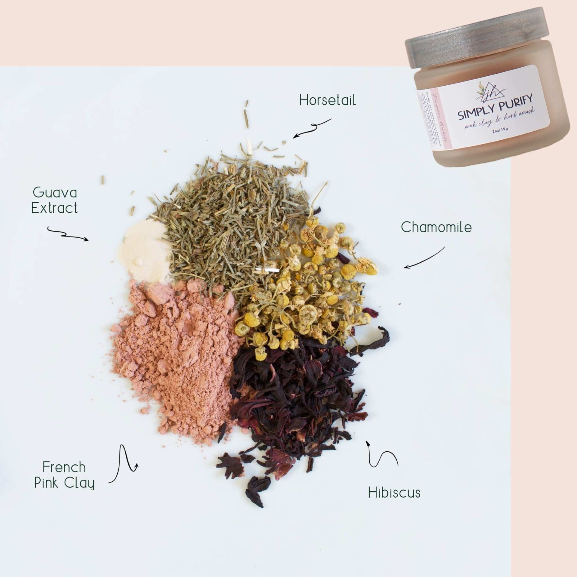 For Glowing Radiant Skin Use Juniperus Herbals Simply Purify Clay Mask