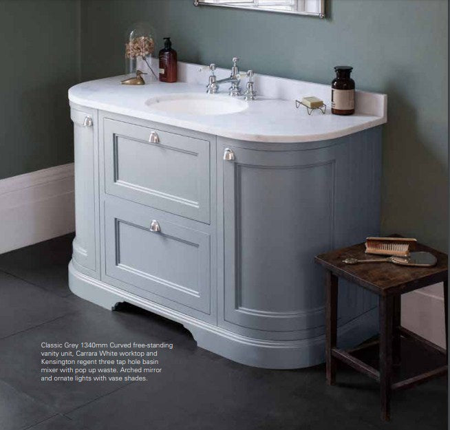 Featured image of post Curved Vanity Units Even with the most useful storage solutions spread around