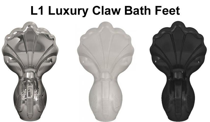 Clearwater Ball & Claw Feet (set of 4)