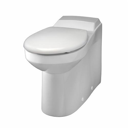 Twyford Avalon Rimfree Back To Wall Toilet - Soft Close Seat - White