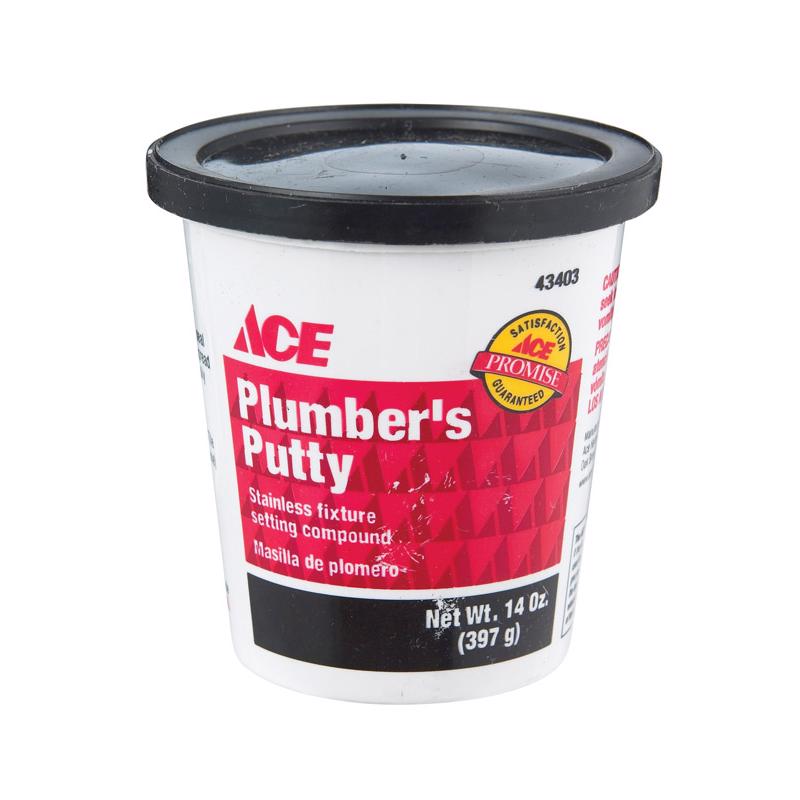 Photo 1 of Ace Gray Plumbers Putty 14 oz