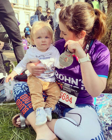 Annie runs the london marathon