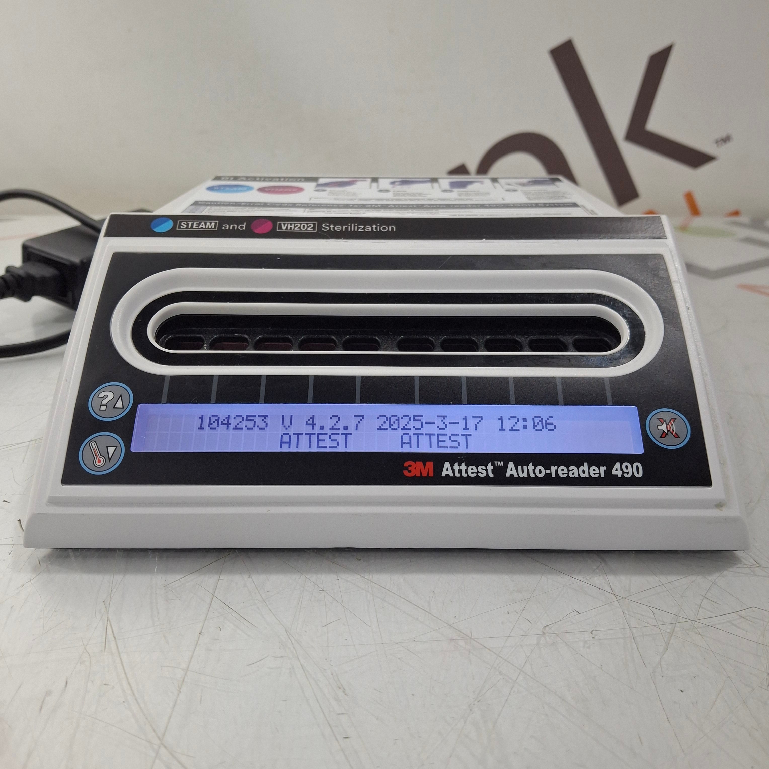 3M Attest Auto-Reader 490 VH202 Sterilization