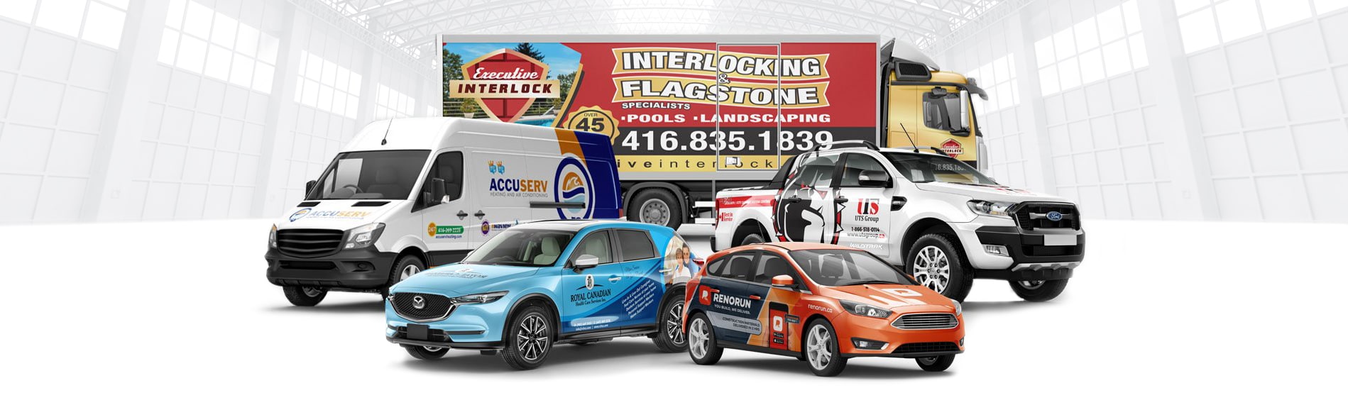 Sprinter, van, sedan and trailer wrap in Toronto